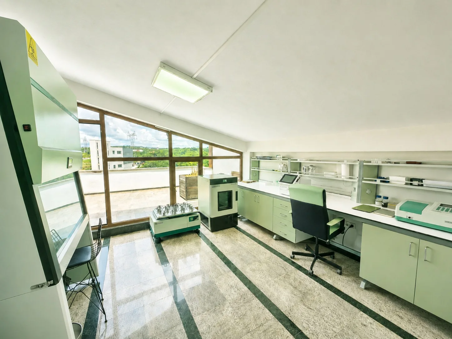 Laboratuvar analiz alanı